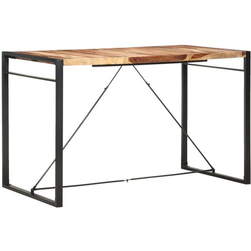  Barski stol od masivnog drva akacije 180 x 90 x 110 cm Slike