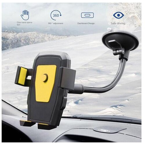  Auto drzac za telefon vakuum ML-078 crni Cene