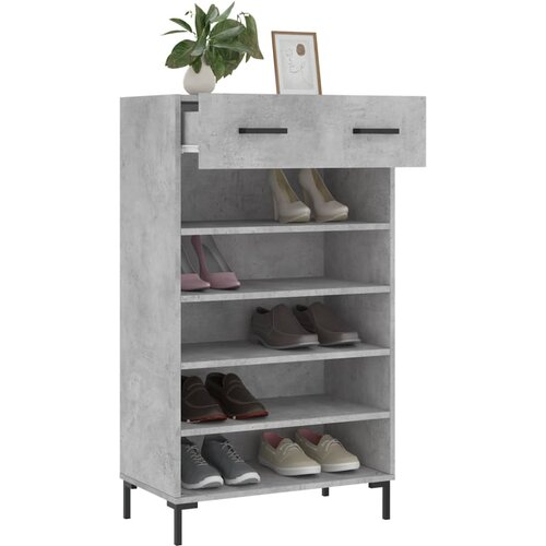  za cipele boja betona 60x35x105 cm konstruirano drvo Slike