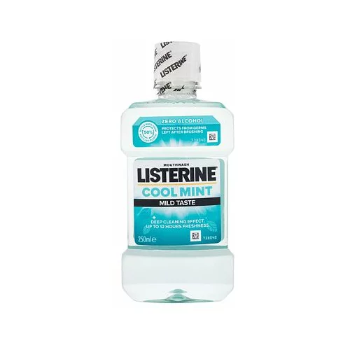 Listerine cool Mint Mild Taste Mouthwash vodice za ispiranje usta 250 ml