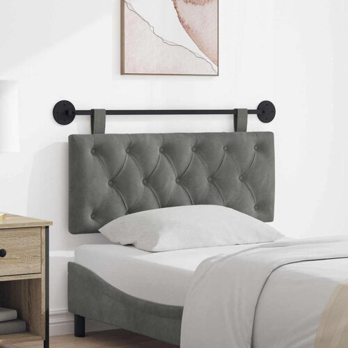  Držeće uzglavlje Zidne Tamno siva 110 x 55 x 7 cm Bar&scaron;un - Tamno siva 100 cm bez LED Cijene