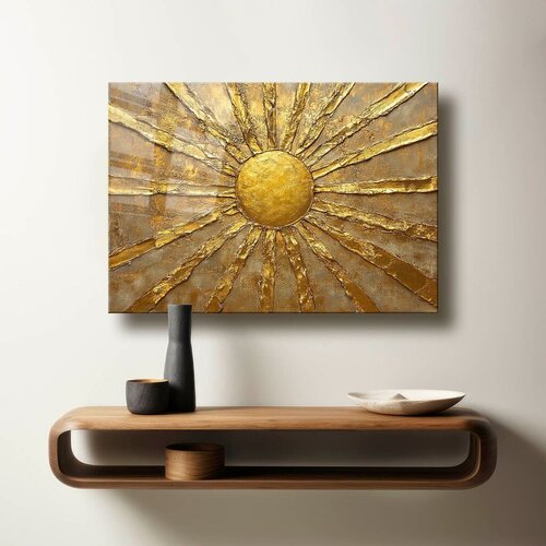 WALLXPERT Dekorativna slika na kaljenom staklu Camtbl-090, 70 x 100 cm, Šareno Cene