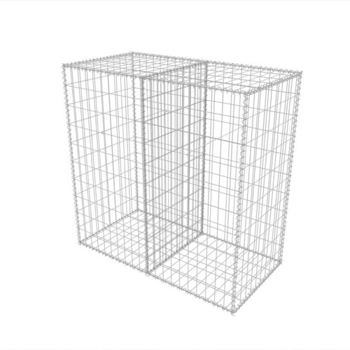  Gabionska ko&amp;scaron;ara od pocinčanog čelika 100 x 50 x 100 cm Slike