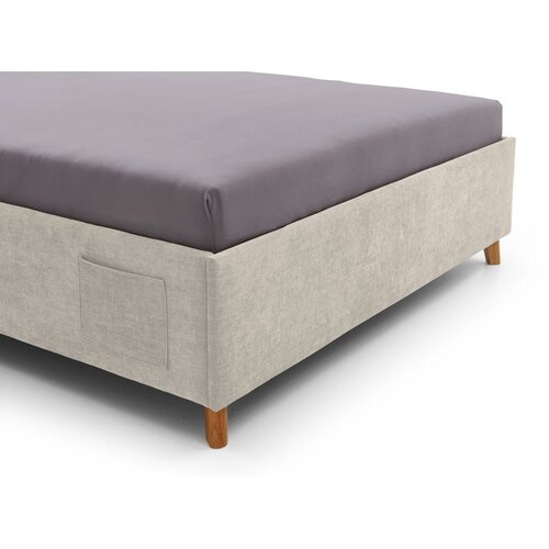 Meise M&amp;ouml;bel bež dječji krevet s prostorom za odlaganje 120x200 cm fun Slike