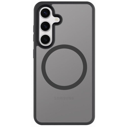 TACTICAL Asphalt MagForce silikonski ovitek za Samsung Galaxy S24 5G - prozorno črn Cene