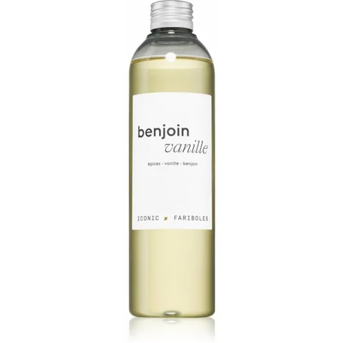 FARIBOLES Iconic Benzoin Vanilla nadomestno polnilo za aroma difuzor 250 ml