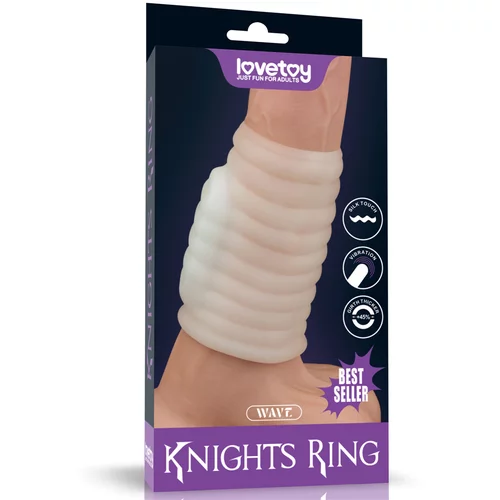 Lovetoy Vibrating Wave Knights Ring