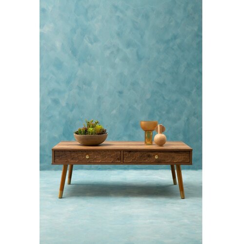Premier Housewares Stolić za kavu u tamnoj prirodnoj boji 59x110 cm Frida &amp;ndash; Slike