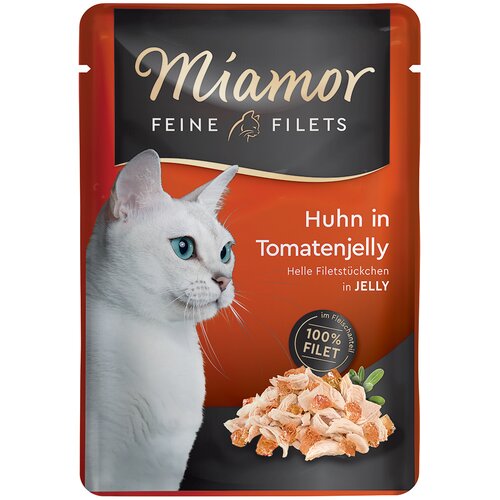  Varčno pakiranje: Miamor Feine Filets v želeju 24 x 100 g - Pi&scaron;čanec & paradižnik Cijene