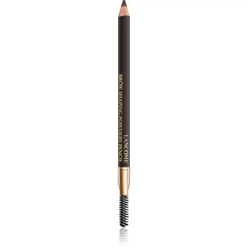 Lancôme Brôw Shaping Powdery Pencil olovka za obrve sa četkicom nijansa 08 Dark Brown 1.19 g