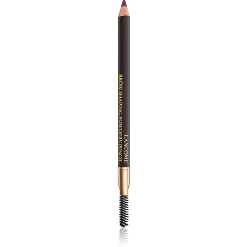 Lanc&amp;ocirc;me Br&amp;ocirc;w Shaping Powdery Pencil svinčnik za obrvi s krtačko odtenek 08 Dark Brown 1.19 g Slike