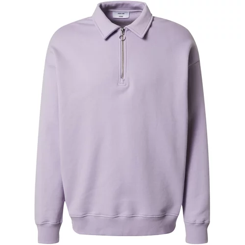 DAN FOX APPAREL Sweater majica 'Stefan' pastelno ljubičasta