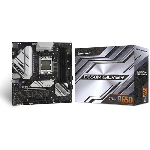 Biostar MB B650M-SILVER, mATX, Soc AM5, DDR5, M.2, 2.5GbE LAN, HDMI, DP Cijene