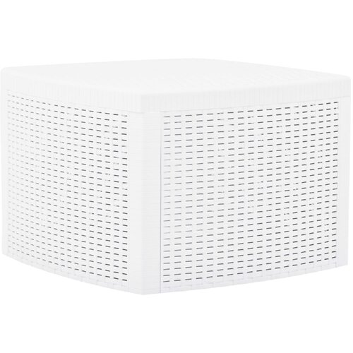 Furnova Stranska mizica bela 54x54x36,5 cm plastika, (21914041) Cene