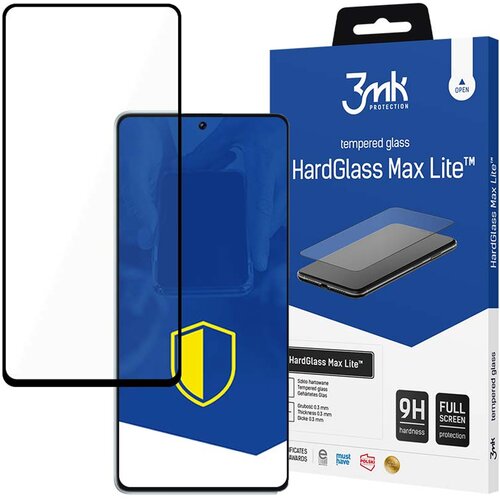3mk HARDGLASS MAX SOLID KALJENO STEKLO ZA POCO F5 ZA&amp;Scaron;ČITNI ETUI, (21966524) Slike