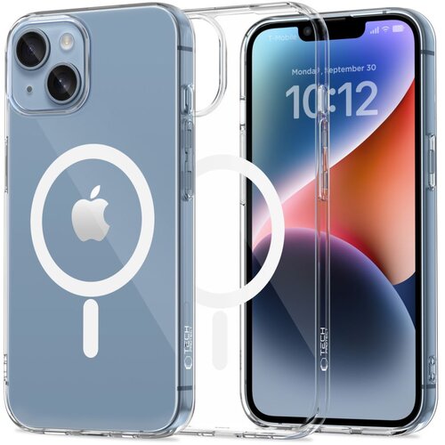 TECH-PROTECT OVITEK FLEXAIR ZA MAGSAFE ZA IPHONE 13 14 CLEAR ULTRA-TANEK, (21970805) Cene