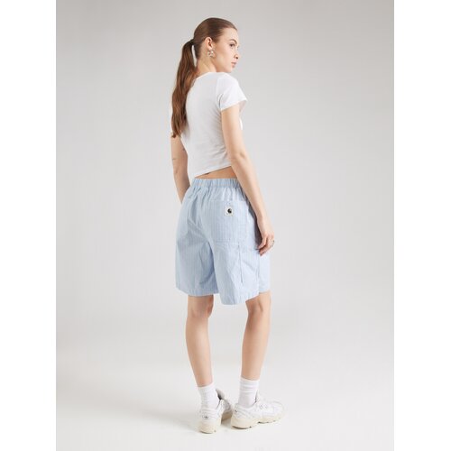 Carhartt WIP Hlače &amp;#039;Nota&amp;#039; svetlo modra / črna / bela Slike