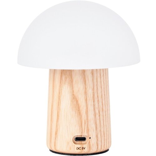 Gingko Prigu&amp;scaron;iva stolna lampa u prirodnoj boji sa staklenim sjenilom (visina 13 cm) Alice - Slike