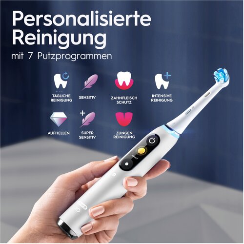 Oral-b iO serija 9 bel alabaster Luxe izdaja, elektricna zobna &amp;scaron;cetka, bela Slike