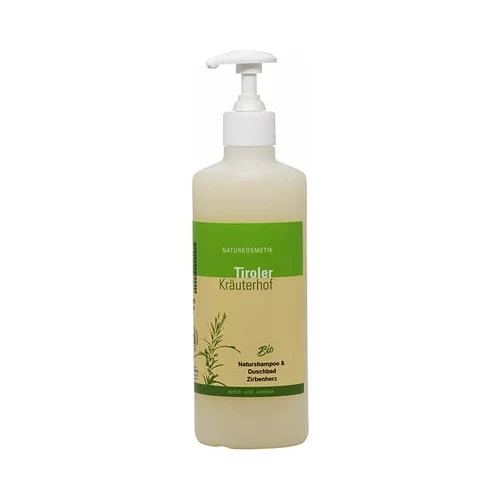 Tiroler Kräuterhof Organski prirodni šampon i gel za tuširanje - švicarski bor - 500 ml