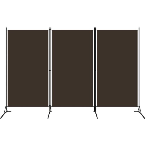 VidaXL Paravan 3-delni rjav 260x180 cm Slike