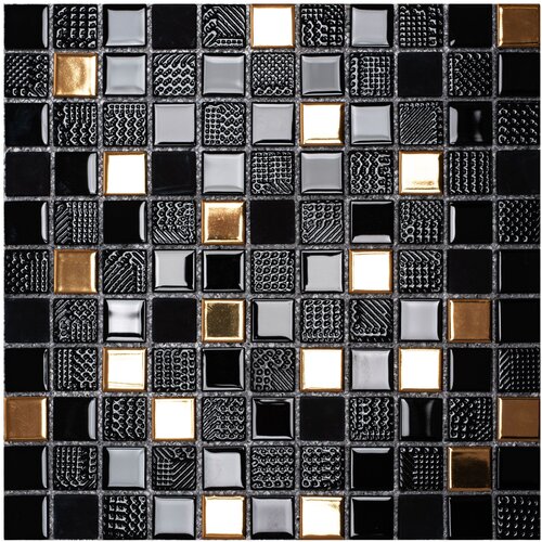 Tutumi Mozaik 322155 Black Gold Slike