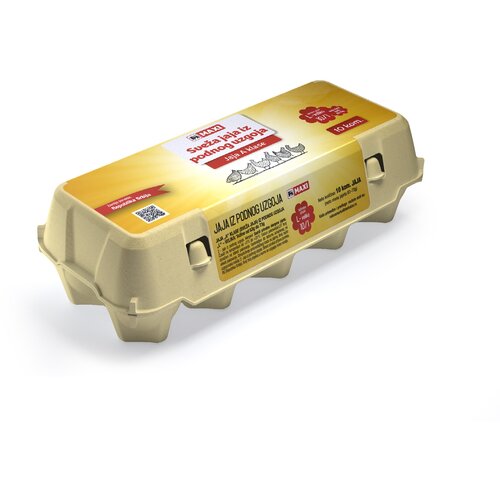 Maxi Jaja iz podnog uzgoja 10/1 L Cene