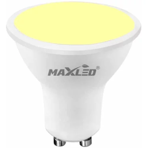 MAX-LED LED žarnica - sijalka GU10 6W (50W) ZATEMNILNA toplo bela 3000K