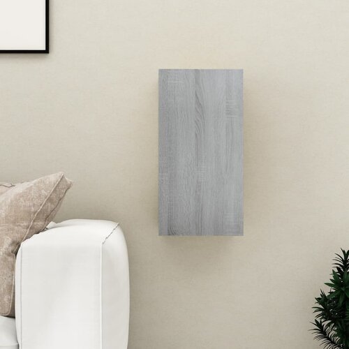 VidaXL TV omarica siva sonoma 30,5x30x60 cm konstruiran les Slike