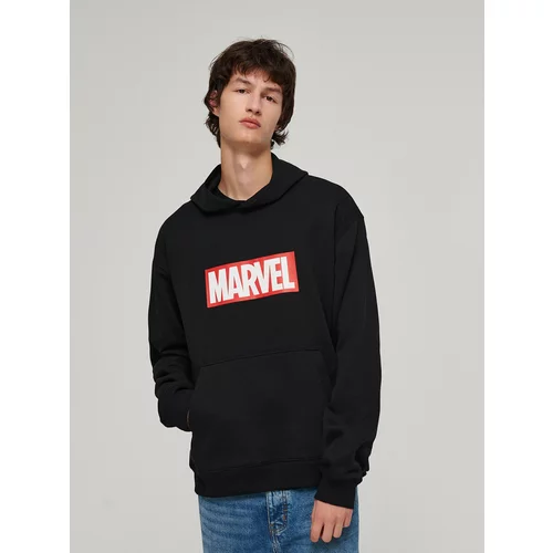 House - Majica s kapuljačom Marvel - Crna
