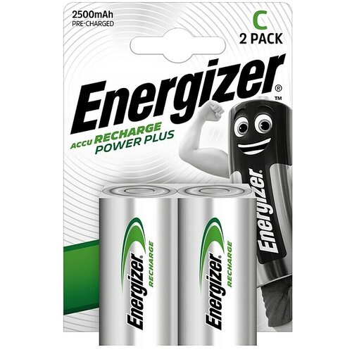 Energizer Rechargeable PowerPlus Akumulator (2.500 mAh, Baby C, 2 kos) Slike
