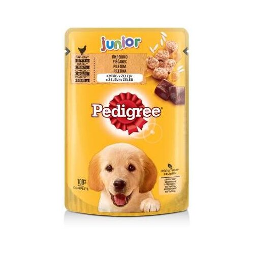 Pedigree Kesice za štence Piletina 100 g Slike