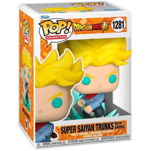 Funko Bobble Figure Anime - Dragon Ball Super POP! - Super Saiyan Trunks with Sword Slike