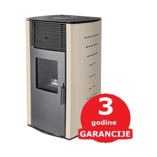 WENTOREX Peć na pelet milano ps-d 10 (10 kw / krem) Slike