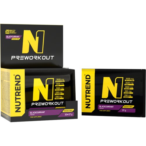 Nutrend N Pre-Workout crni ribiz Cene