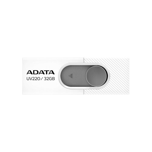 Adata 32GB USB2.0 (AUV220-32G-RWHGY) Flash Drive, bijela/siva Slike