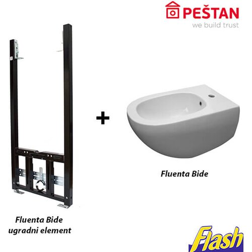 Pe&amp;scaron;tan Ugradni bide SET - FLUENTA - Pe&amp;scaron;tan Slike
