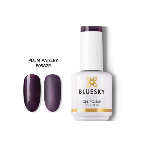  BLUESKY TRAJNI LAK PLUM PAISLEY 15ML Cene