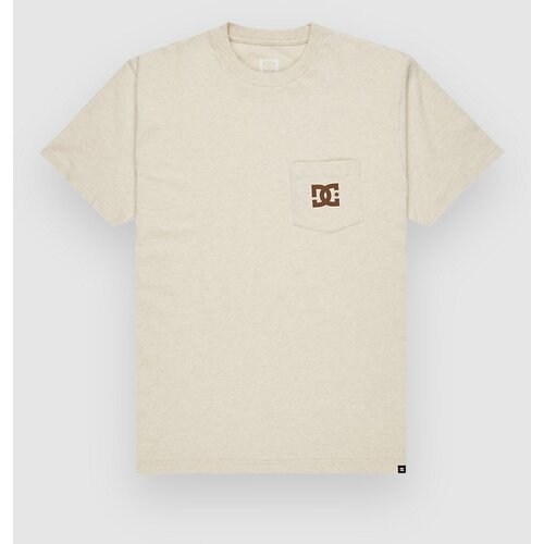 DC Star Pocket T-shirt oatmeal heather Cene