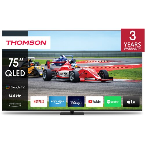 Thomson Q70 Series 75\ QLED GOOGLE TV filigranes Rahmen-design 190.5 cm (75) 4K Ultra HD Smart TV Wi-Fi Grey Cijene