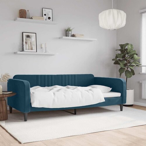  Dnevni krevet plavi 100 x 200 cm bar&scaron;unasti Cijene