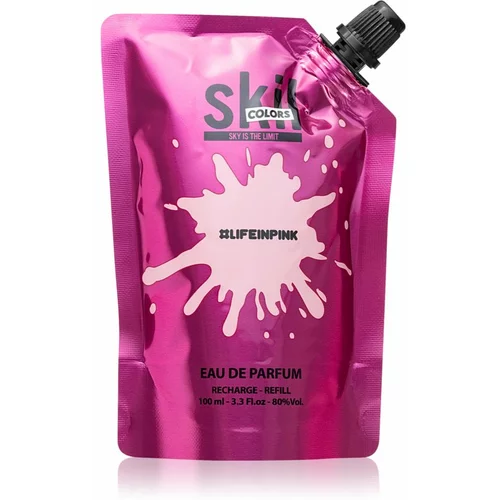 Skil Colors Life in Pink parfumska voda nadomestno polnilo za ženske 100 ml