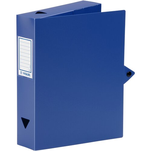 Viquel PVC Fascikla A4 60 mm plava Slike