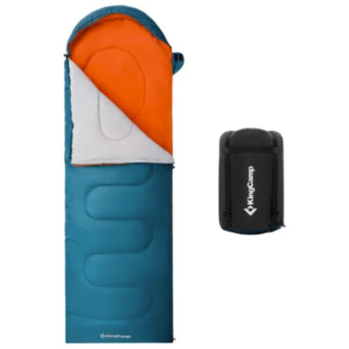 KingCamp Spalna vreča KS2423 Tigris 250, modro/oranžna Cene