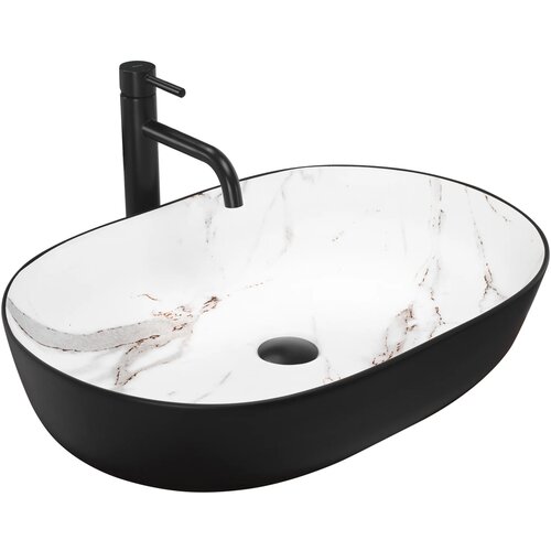 REA Bath CLEO BLACK AIAX MATT umivalnik za pult Slike