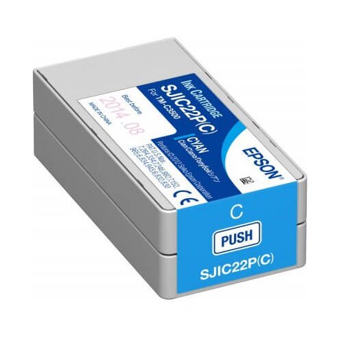 Epson kartu&amp;scaron;a C33S020602 (modra), original Slike