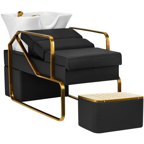 Shumee gabbiano frizerska avtopralnica diana gold black, (21388227) Slike