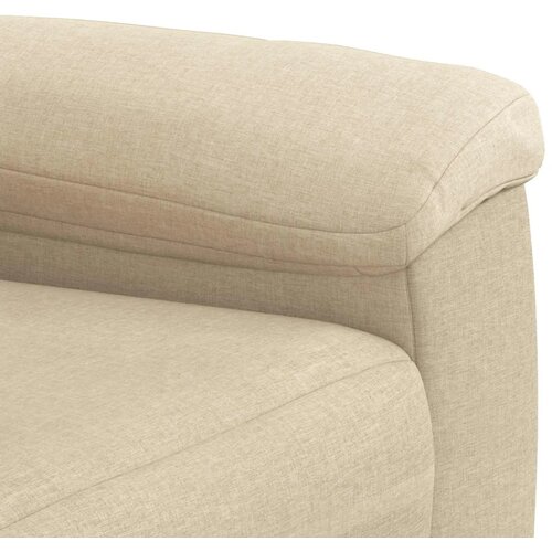  Set sofe 2 pcs Krem Tkanina - Krem 2-sjedalna (120 cm) + 3-sjedalna Slike