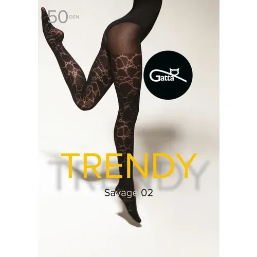 Gatta Savage 02 Tights 50 DEN Nero 4-L