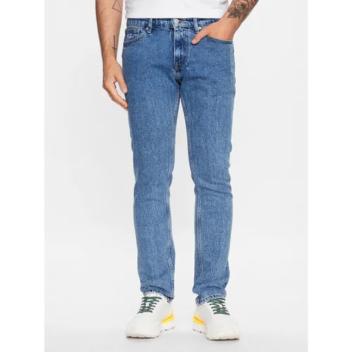 Tommy Jeans Jeans hlače Scanton DM0DM17370 Mornarsko modra Slim Fit